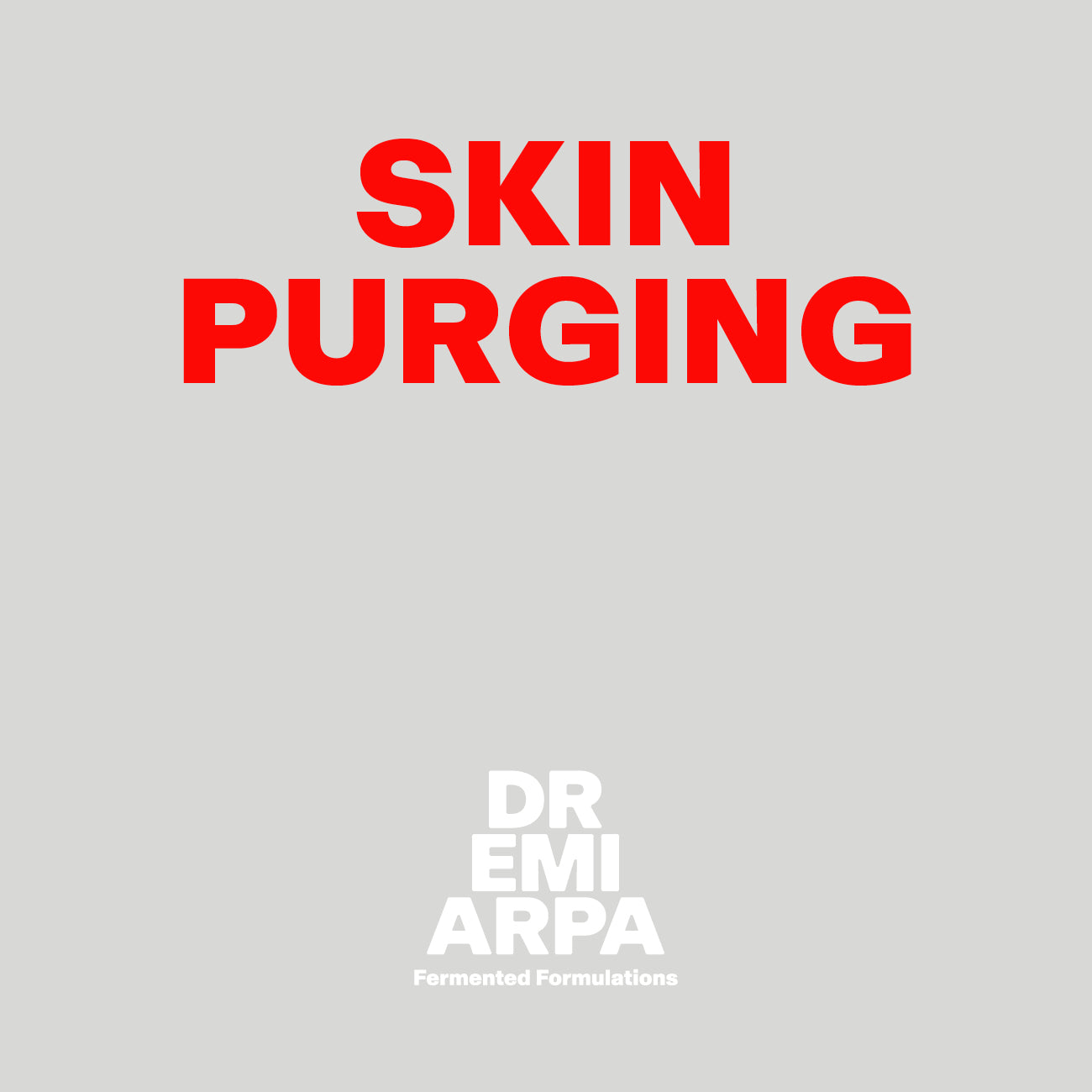 Skin Purging