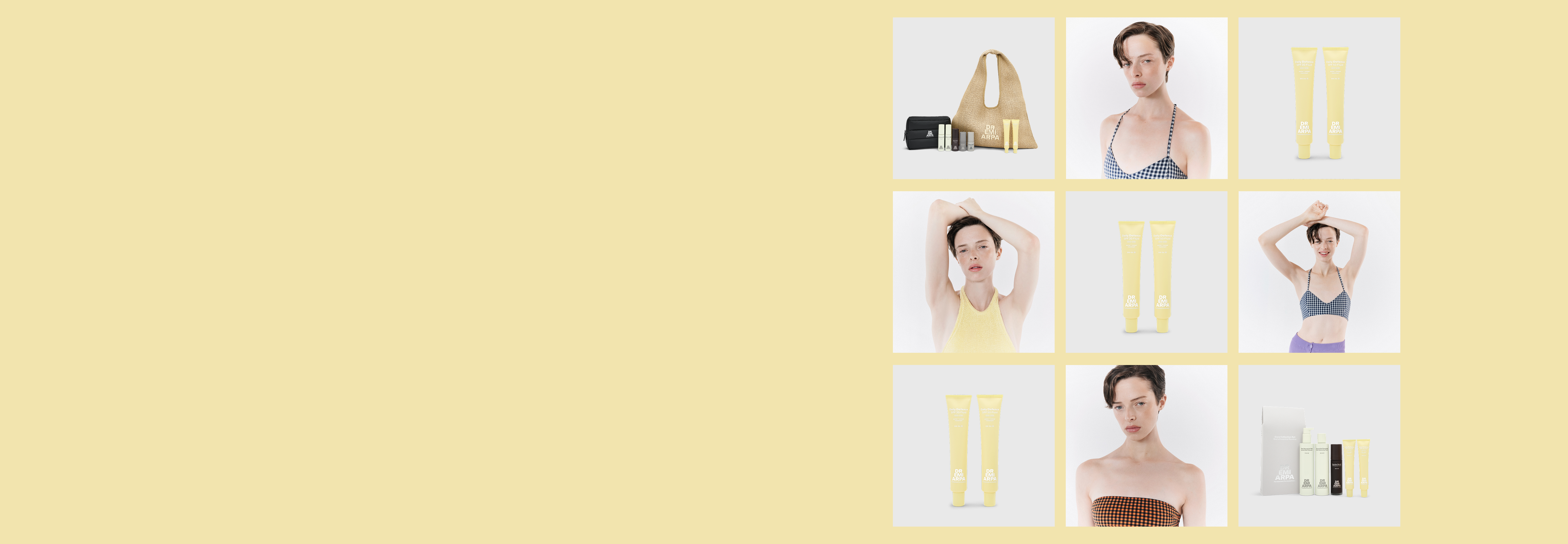 Sets with sun cream from DR. EMI