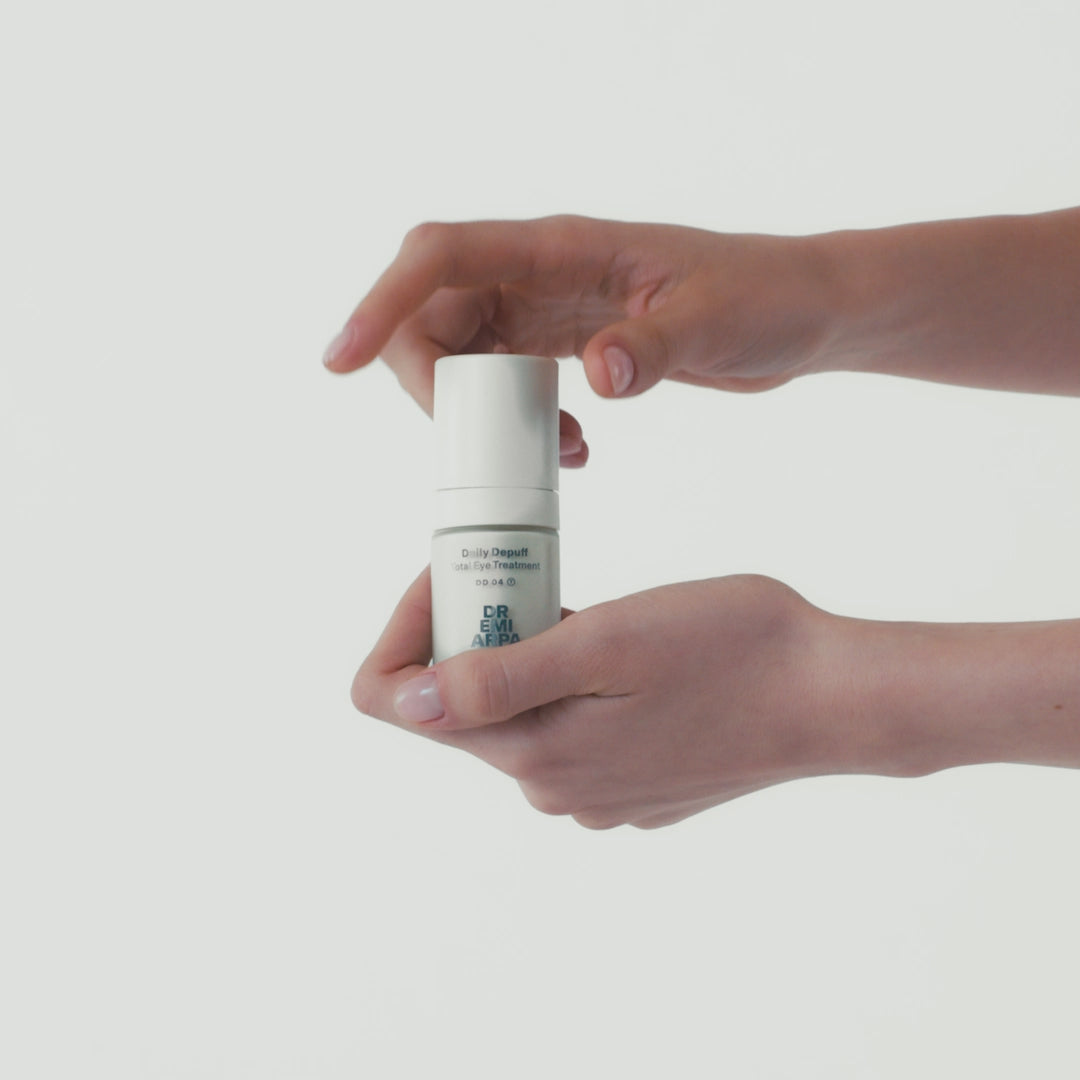 Video eye cream application